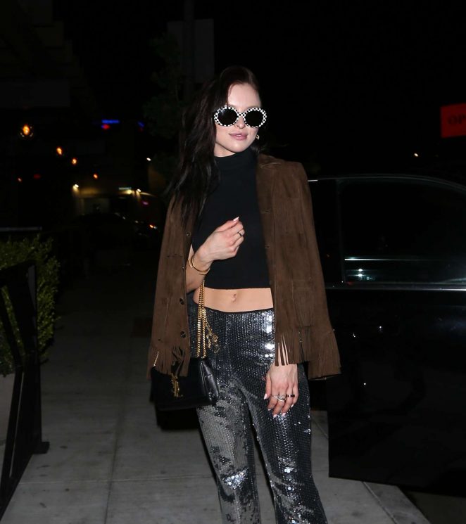 Francesca Eastwood at Peppermint club in West Hollywood