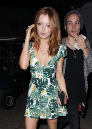 Francesca Eastwood in Short Dress out in West Hollywood