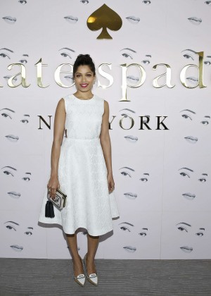 Freida Pinto - Kate Spade Fashion Show 2016 in New York