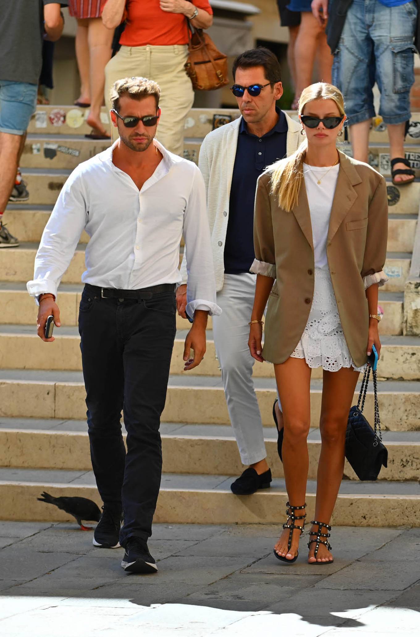 Frida Aasen 2020 : Frida Aasen hand in hand with Tommy Chiabra in Venice -Italy-12