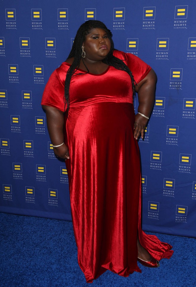Gabourey Sidibe - Human Rights Campaign 2016 Gala Dinner in Los Angeles