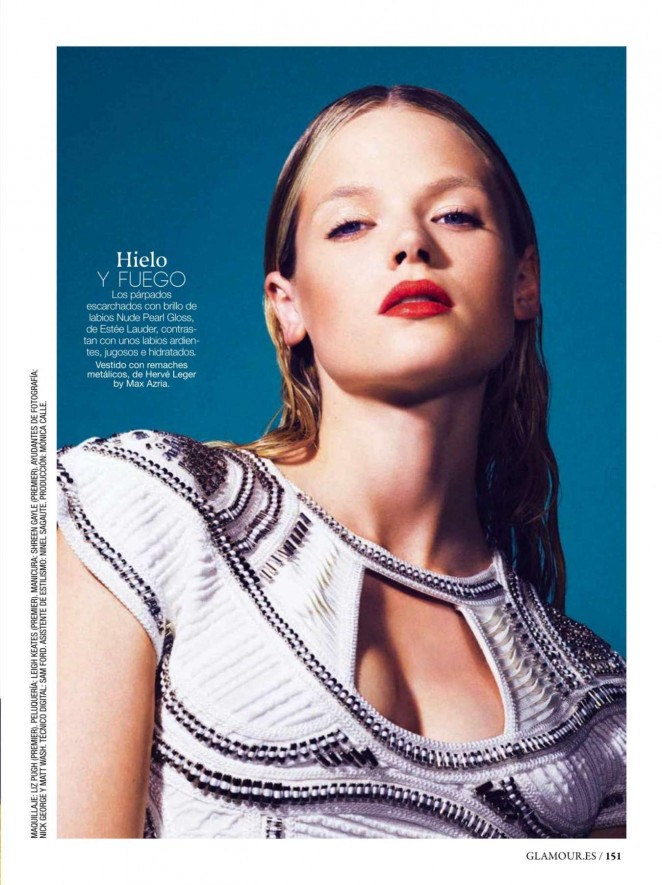 Gabriella Wilde - Glamour Spain Magazine (August 2015)