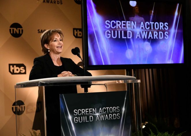 Gabrielle Carteris - 24th Screen Actors Guild Awards Nominations in LA