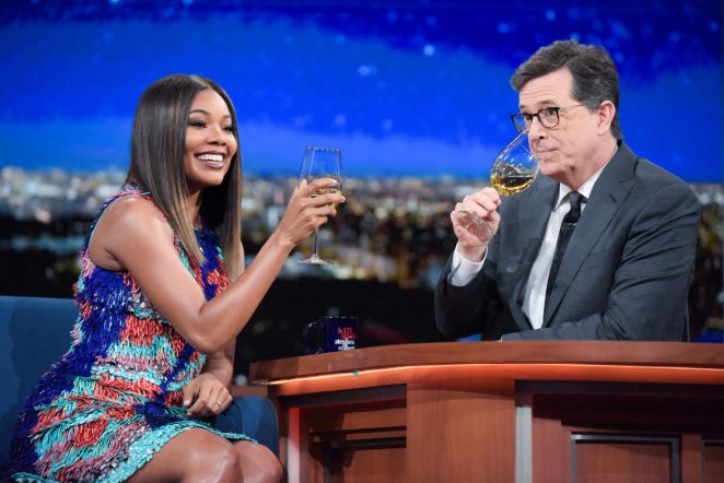 Gabrielle Union at 'The Late Show With Stephen Colbert' in New York