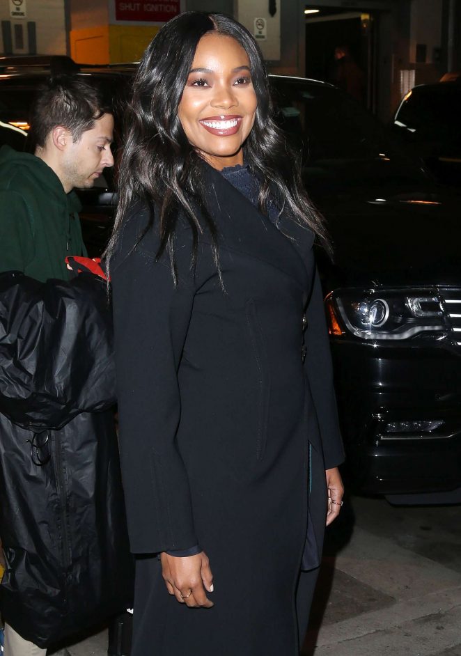 Gabrielle Union - Leaving AOL Building in New York City