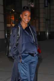 Gabrielle Union - Leaving The New York & Company office in NYC