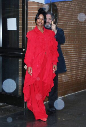 Gabrielle Union - Pictured after an appearance on The View in New York