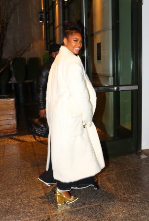 Gabrielle Union - Seen after taping Late Night with Seth Meyers show in New York