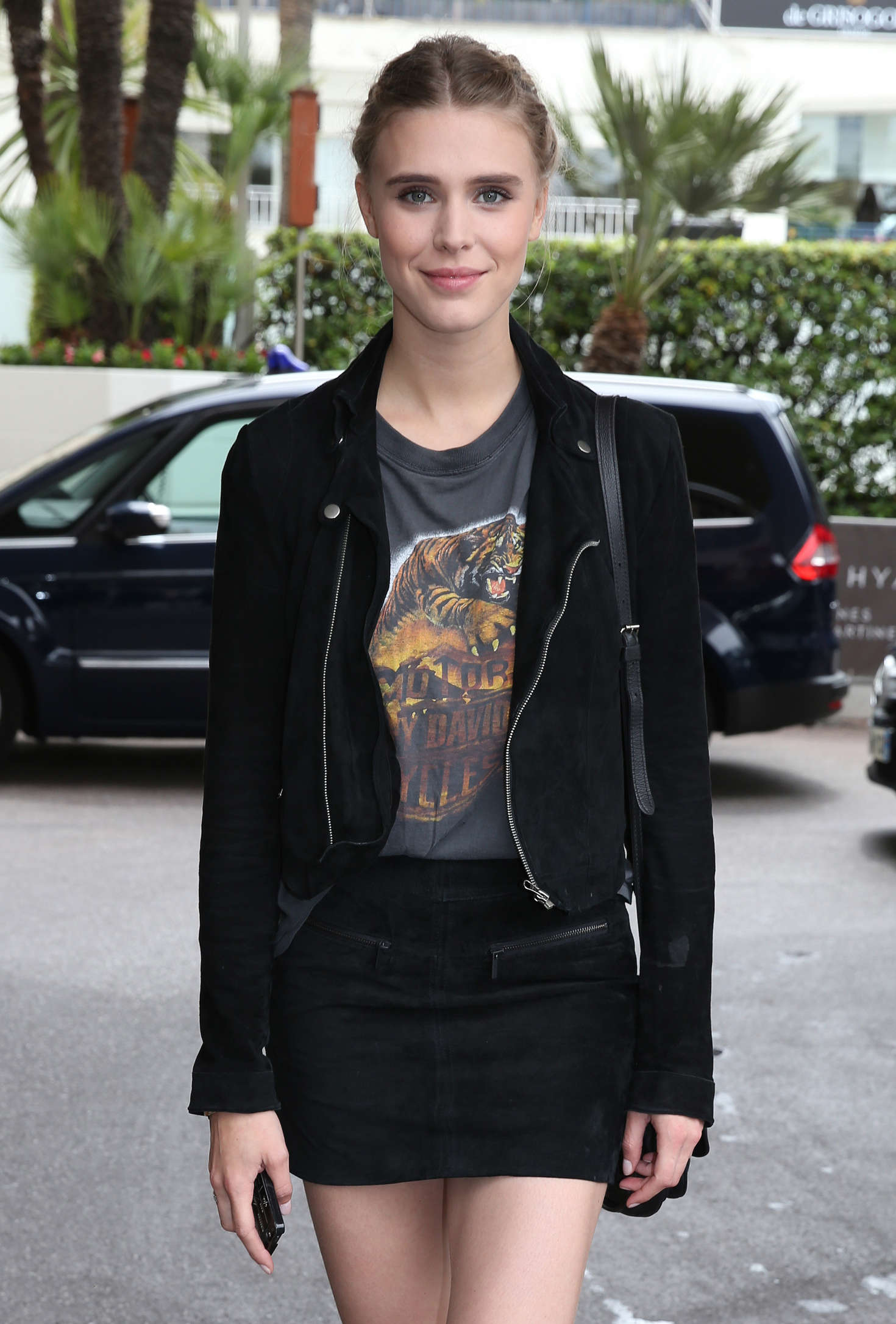 Gaia Weiss at Martinez Hotel in Cannes | GotCeleb