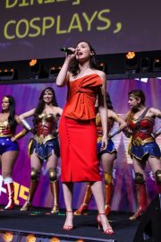 Gal Gadot - All in red at 'Wonder Woman' Panel at Argentina Comic Con 2019