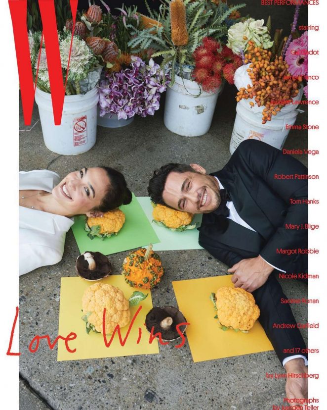 Gal Gadot and James Franco - W Magazine (January 2018)