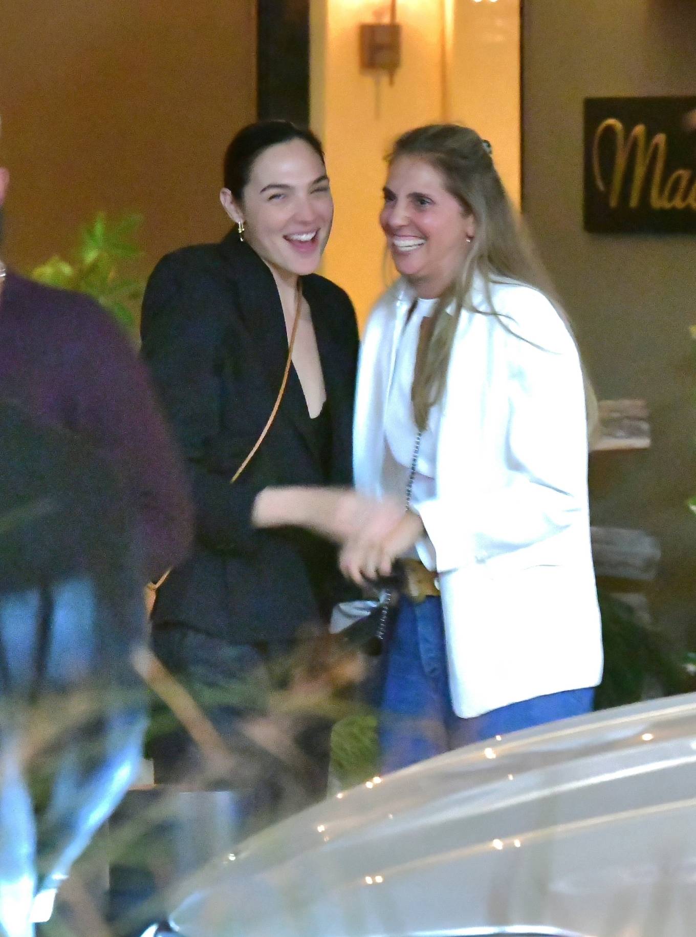 Gal Gadot - Arriving for dinner at Madeo restaurant in Hollywood