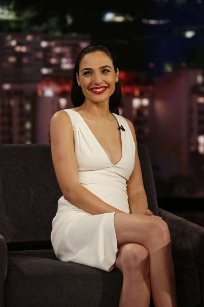 Gal Gadot at Jimmy Kimmel Live! in Los Angeles