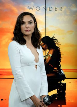 Gal Gadot - Build Presents The Cast Of 'Wonder Woman' in New York