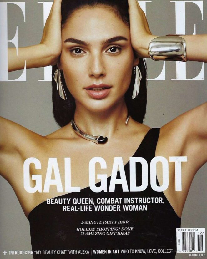 Gal Gadot - Elle US Cover (December 2017)