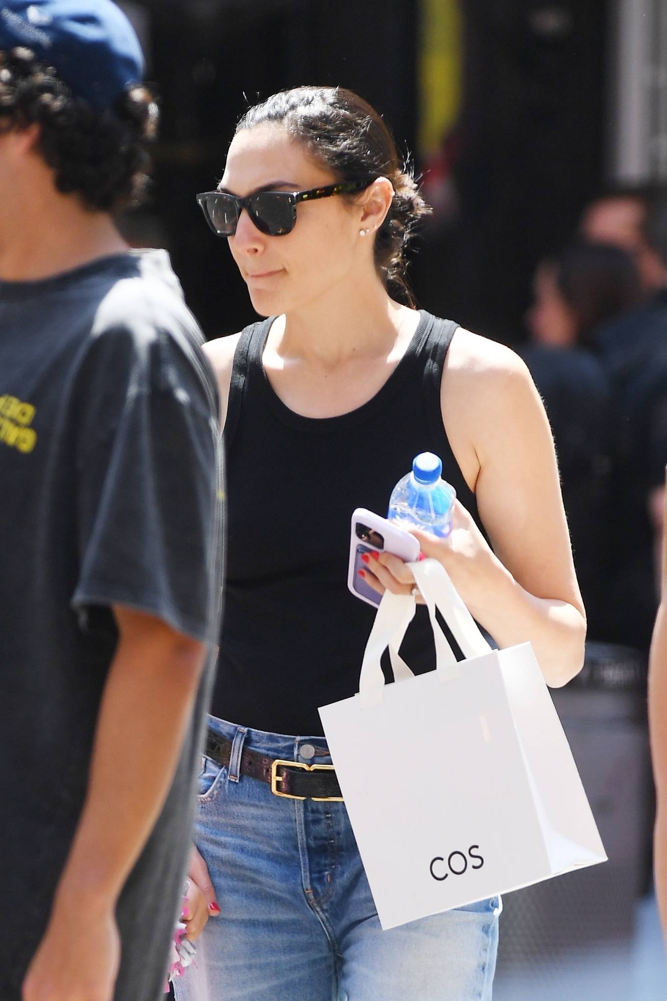 Gal Gadot 2023 : Gal Gadot – In black tank top while out in New York-04