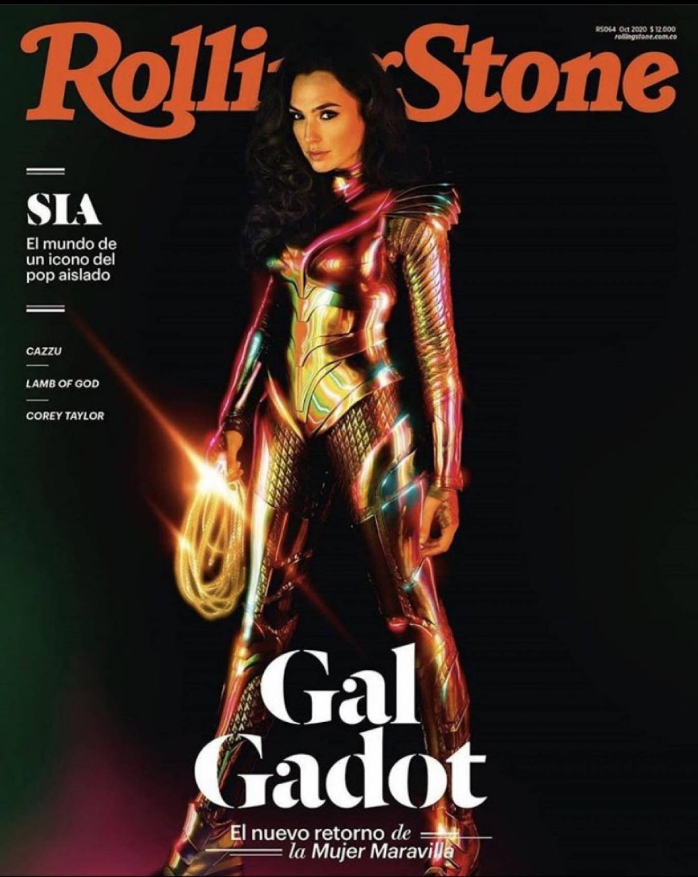 Gal Gadot – Rolling Stone Magazine (Colombia – October 2020 issue)