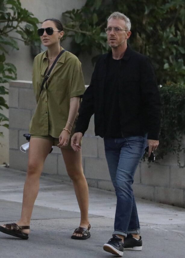 Gal Gadot - With her husband Yaron Varsano seen heading to a meeting in West Hollywood