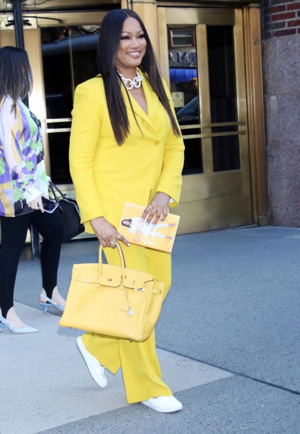 Garcelle Beauvais - Spotted leaving for CBS Studios in New York