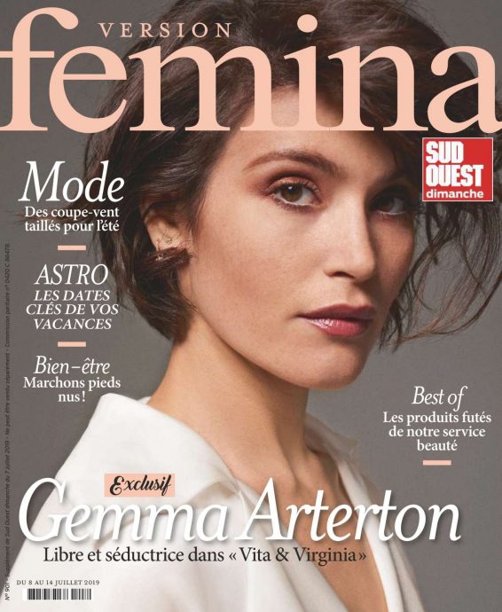 Gemma Arterton - Femina Magazine (July/August 2019)