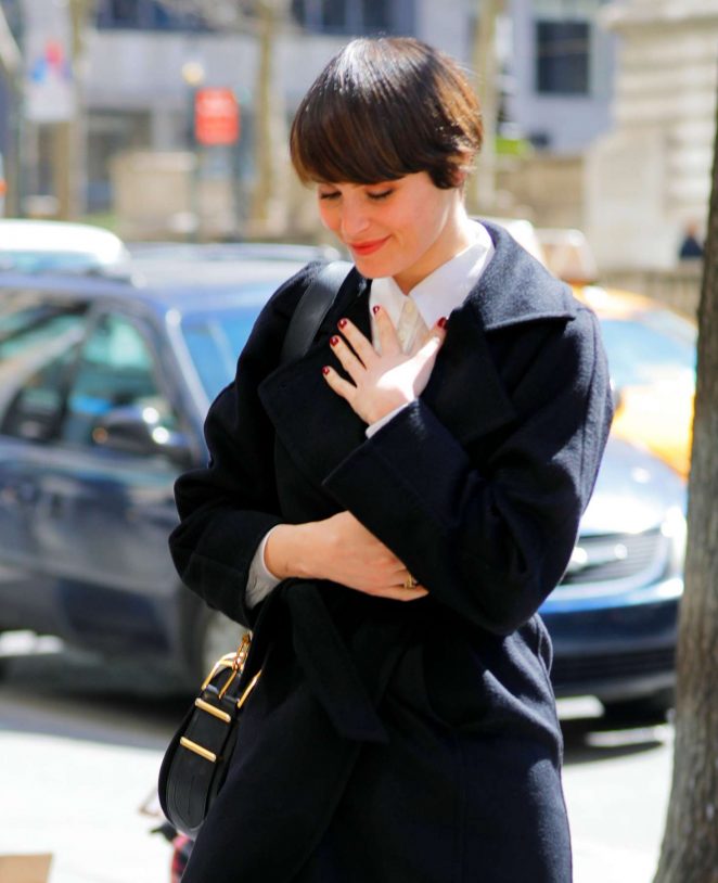 Gemma Arterton out in New York City