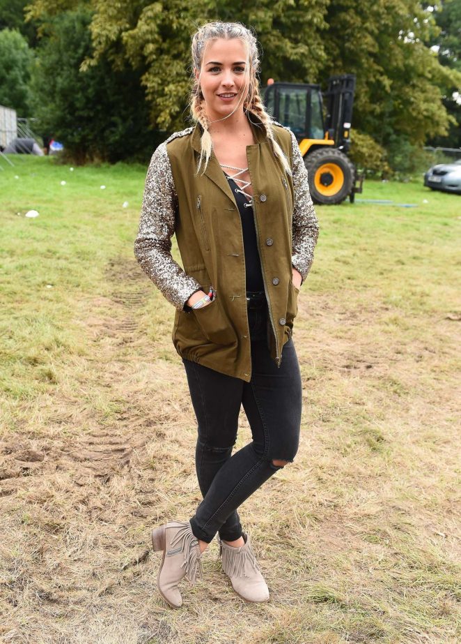 Gemma Atkinson at the V Festival 2017 in Chelmsford