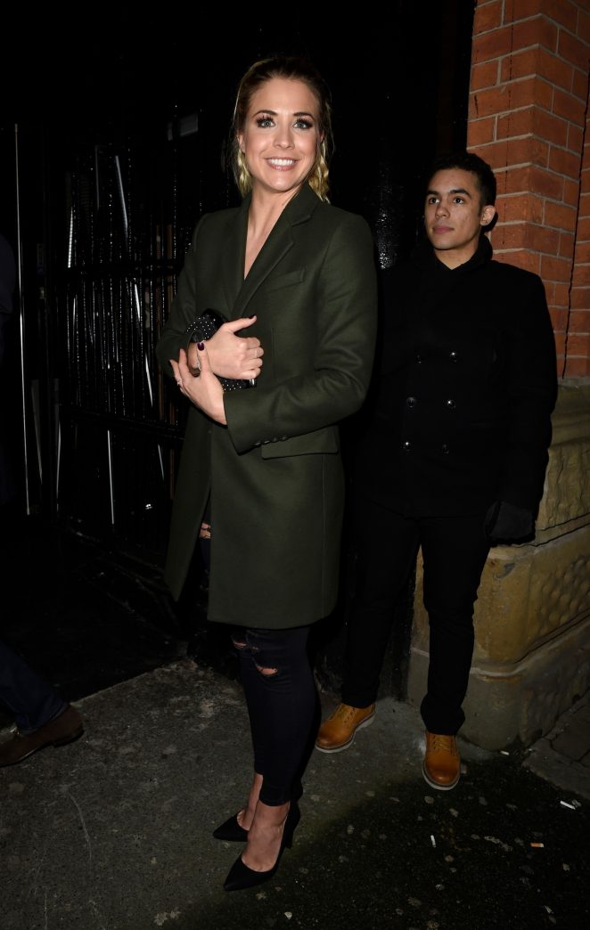 Gemma Atkinson - Night out in Manchester