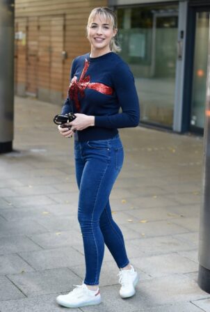 Gemma Atkinson - Steph's Packed Lunch TV Show in Leeds