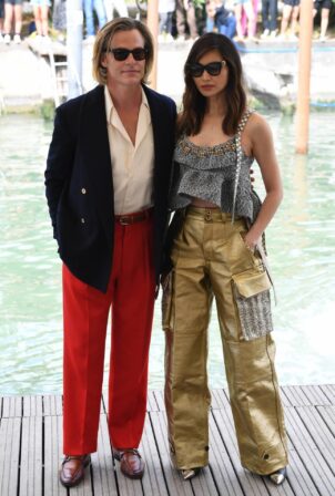 Gemma Chan - Arriving at The Casino Palace during Venice International Film Festival