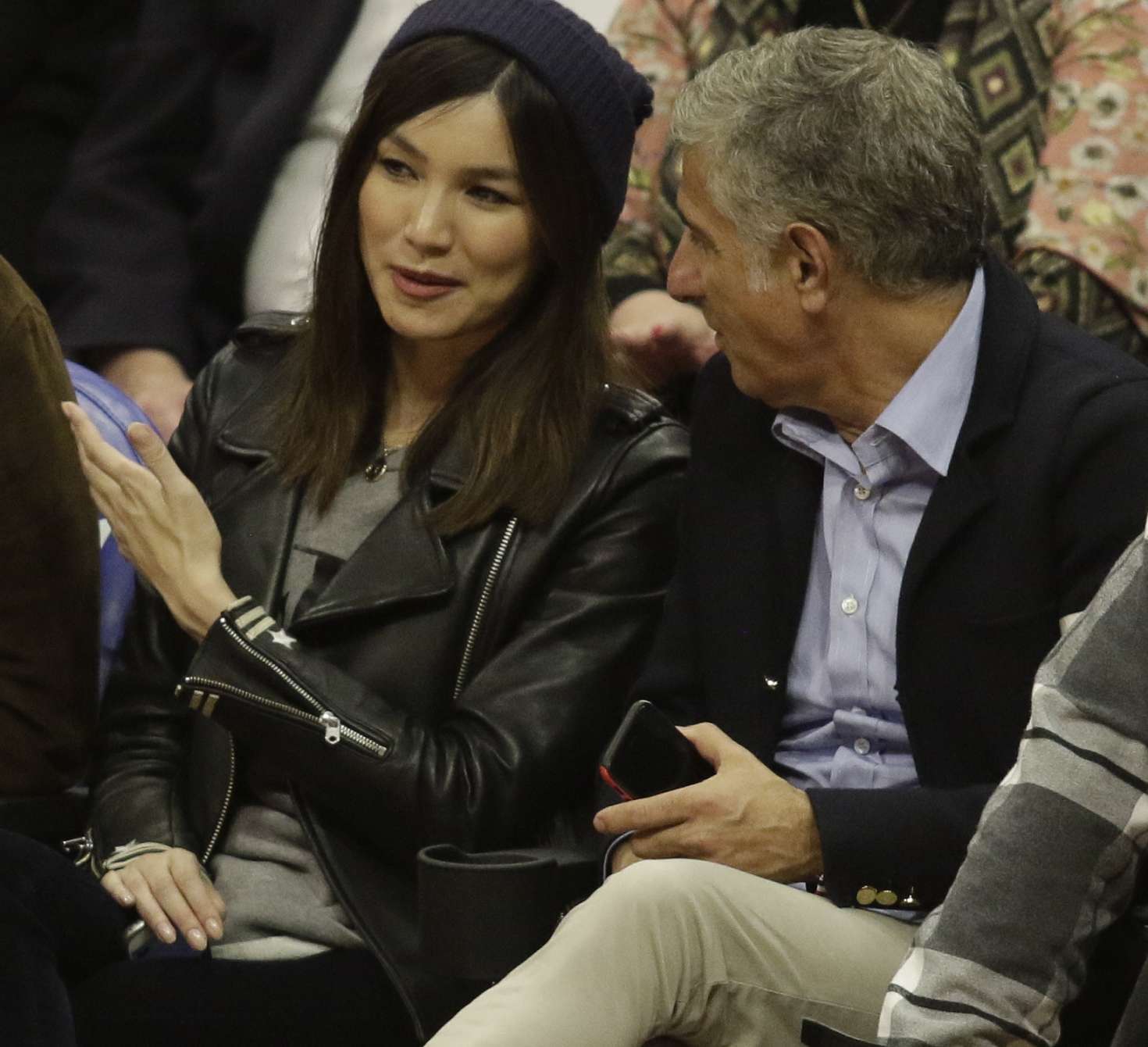 Gemma Chan at Los Angeles Lakers Vs The Clippers Game in Los Angeles