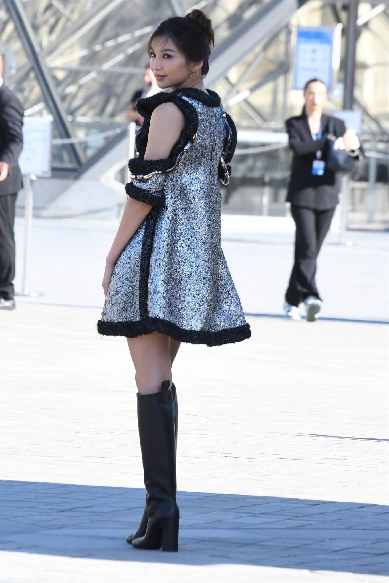Gemma Chan - Louis Vuitton Womenswear SS 2023 show as part of Paris Fashion Week