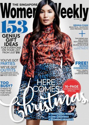 Gemma Chan - The Singapore Women's Weekly Magazine (December 2018)