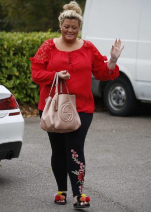 Gemma Collins - Filming of the new series in Essex