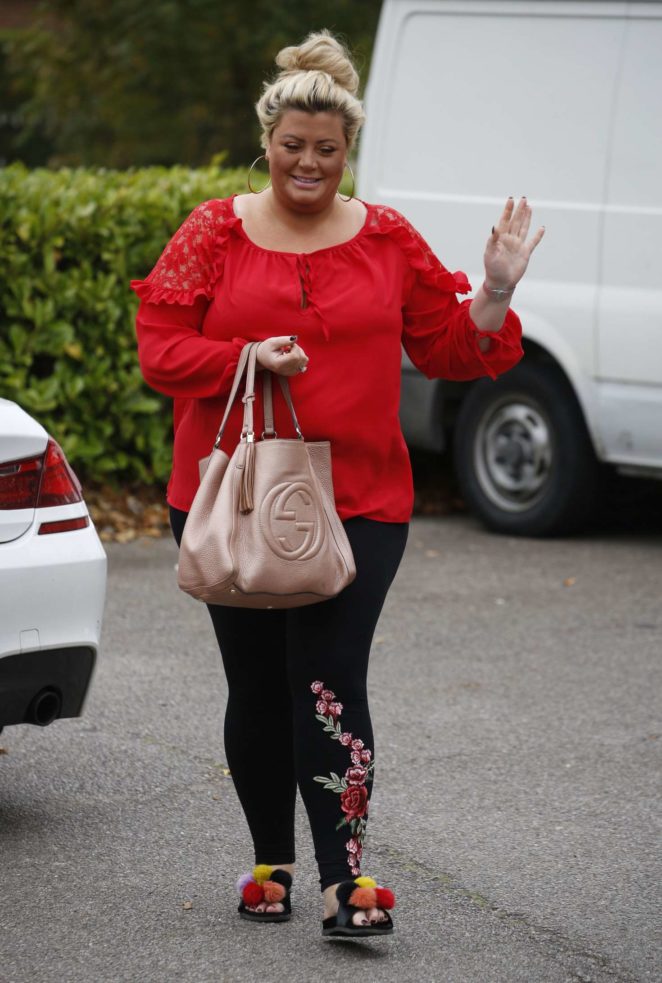 Gemma Collins - Filming of the new series in Essex
