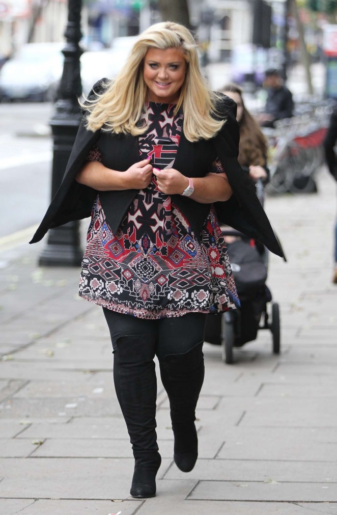 Gemma Collins out and about in West London
