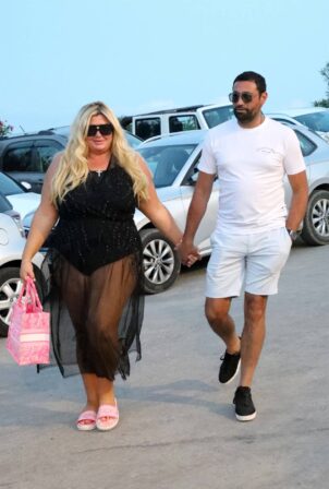 Gemma Collins - With boyfriend Rami Hawash on a holiday in Mykonos