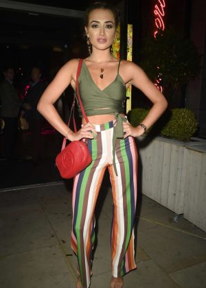 Georgia Harrison - Night out at Menagerie in Manchester