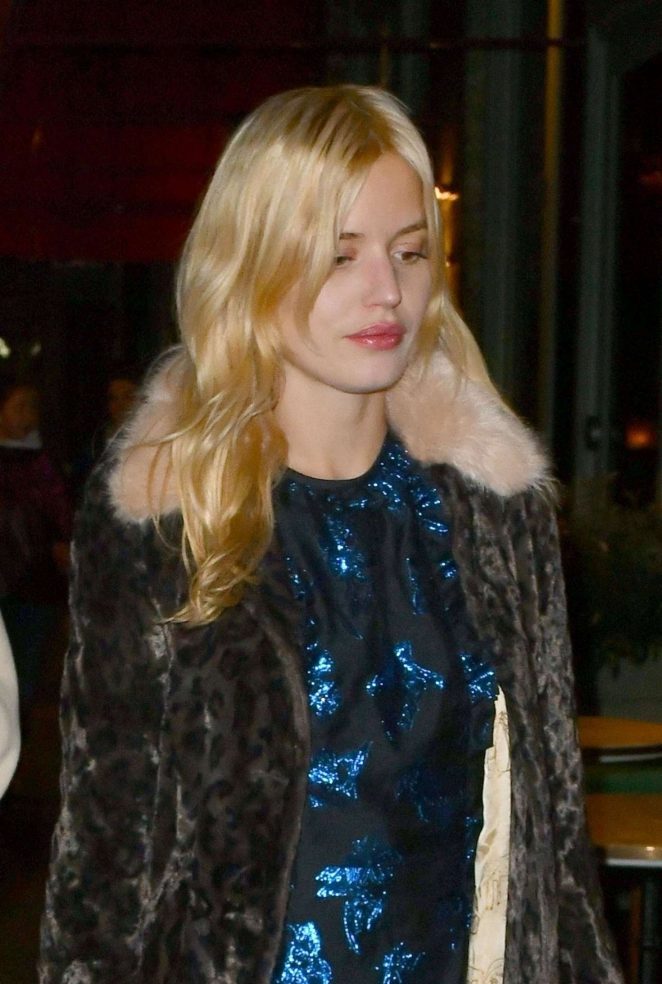 Georgia May Jagger - Arriving at Sexy Fish restaurant in Mayfair