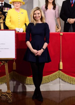 Georgia Toffolo - Opens the Royal Balcony experience at Madame Tussauds London