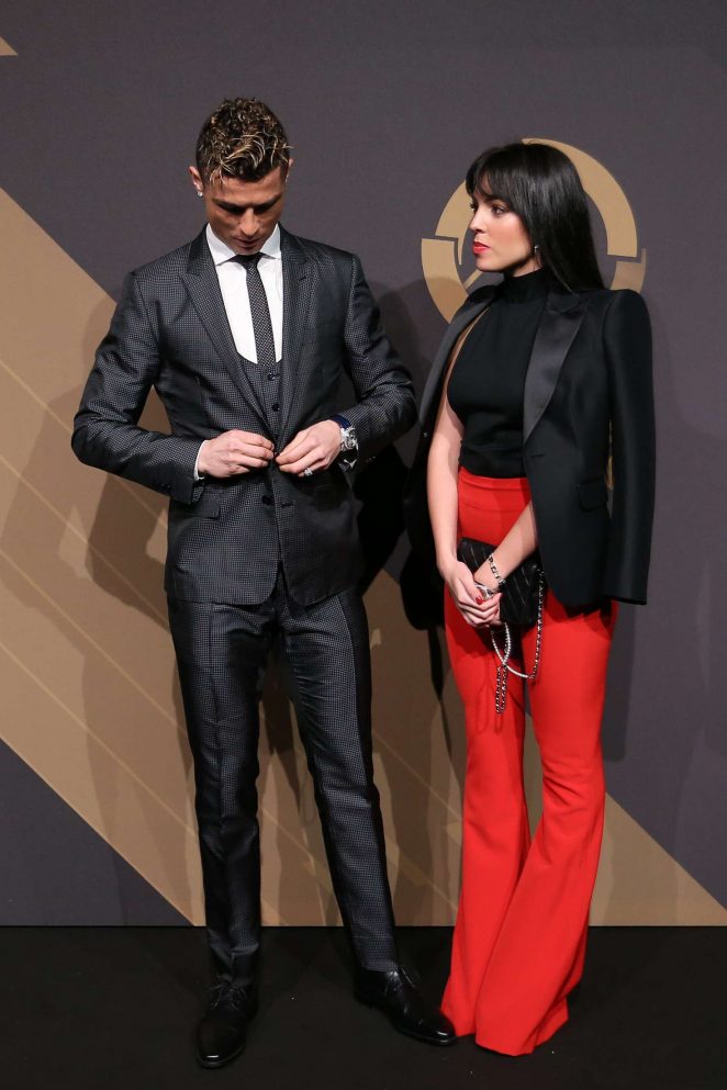 Georgina Rodriguez and Cristiano Ronaldo - 'Quinas de Ouro' 2018 Ceremony in Lisbon