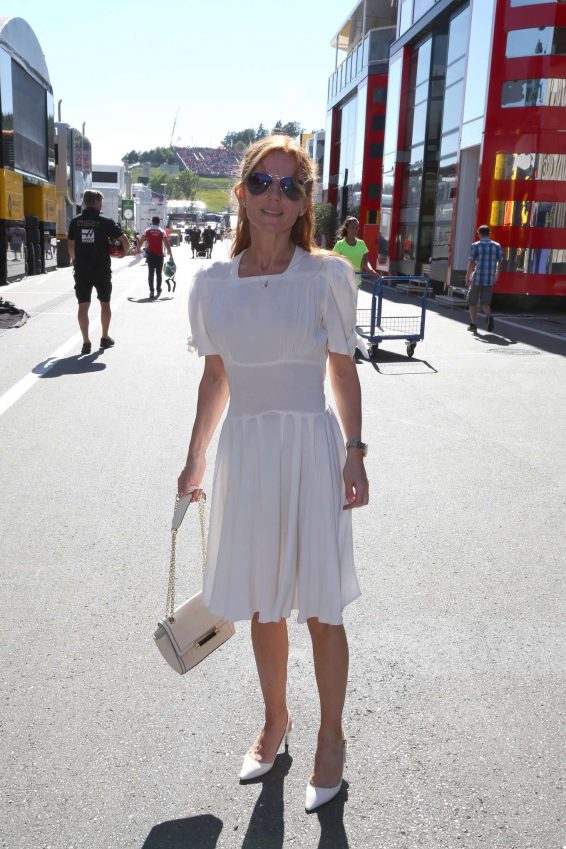 Geri Halliwell - Visits the Formula One Race at the Austrian Grand Prix Red Bull Ring in Spielberg