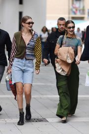 Gigi and Bella Hadid - 2019 Milan Fashion Week