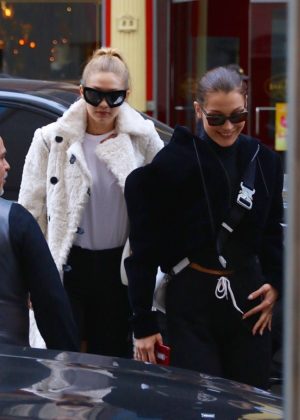 Gigi and Bella Hadid out in NYC