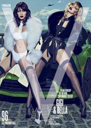 Gigi & Bella Hadid - V Magazine #96 Fall Preview 2015