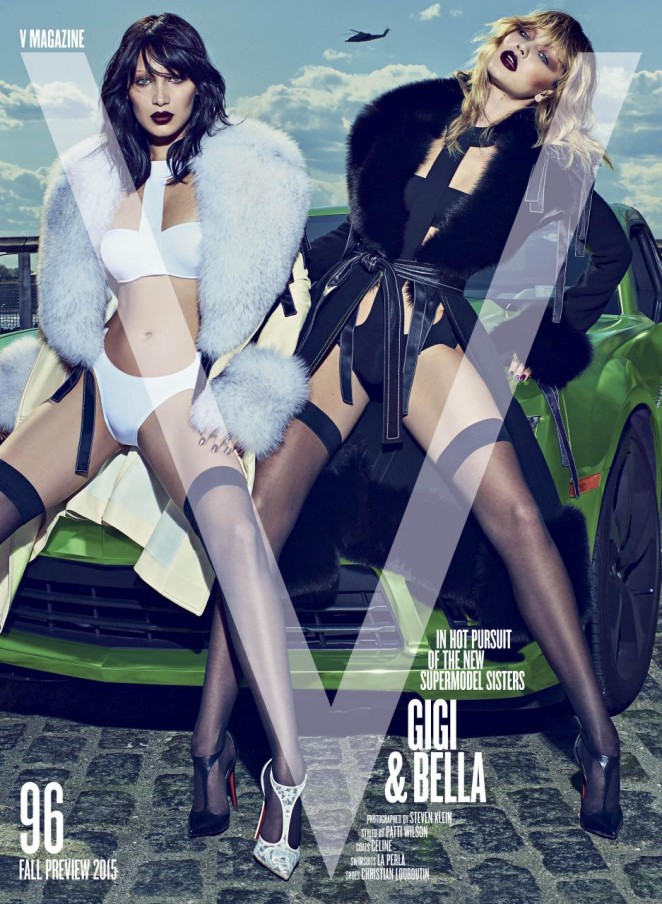 Gigi & Bella Hadid - V Magazine #96 Fall Preview 2015