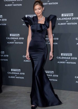 Gigi Hadid - 2019 Pirelli Calendar Launch Gala in Milan