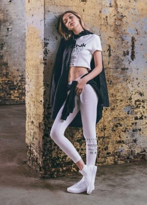 Gigi Hadid - Adidas Freestyle Hi Nova June 2018 Photoshoot