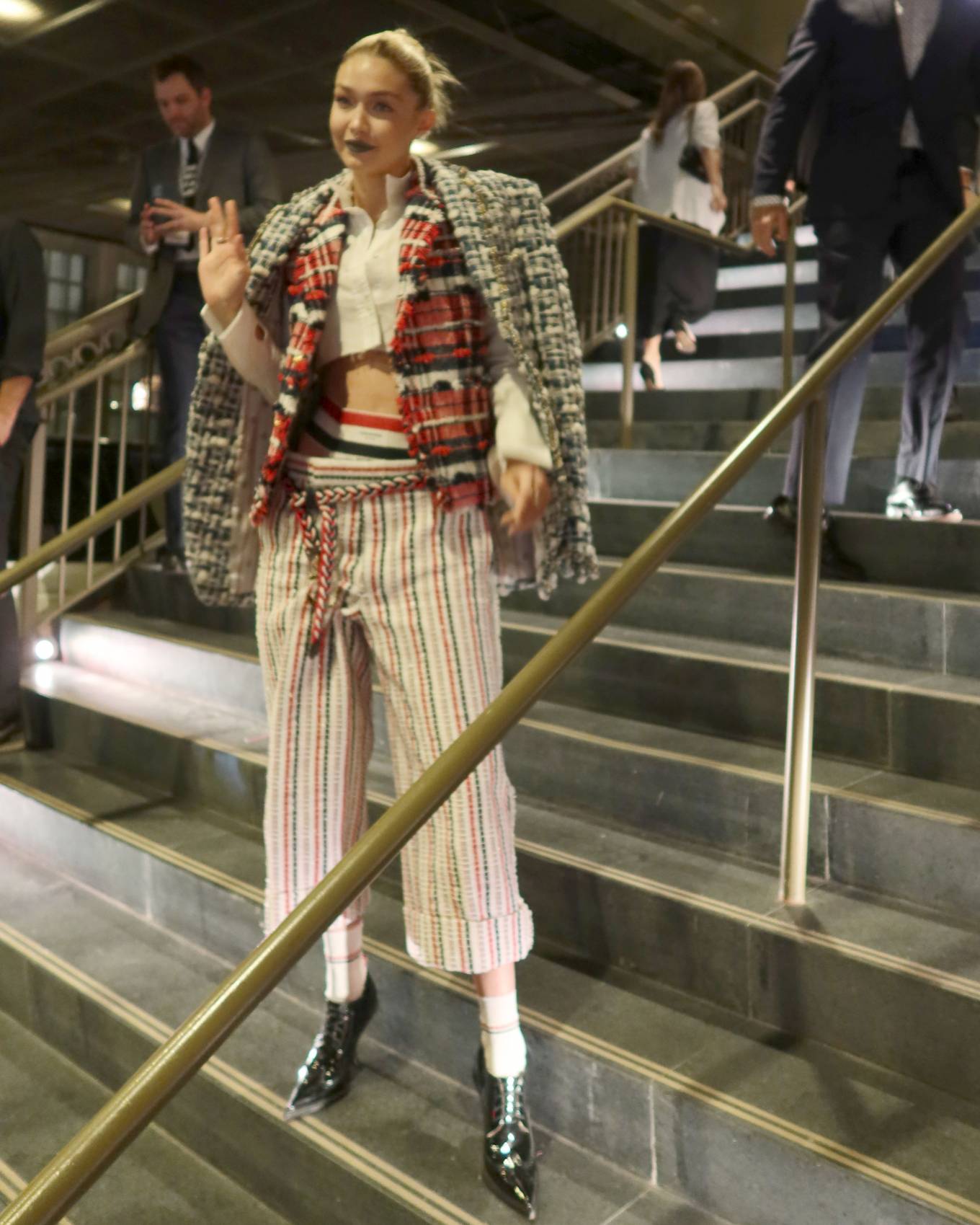 Gigi Hadid 2022 : Gigi Hadid – Arrives at CFDA Fashion Awards in New York-04