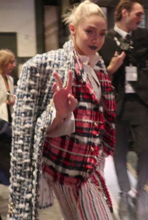 Gigi Hadid - Arrives at CFDA Fashion Awards in New York