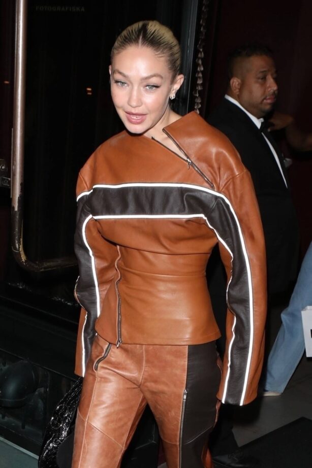 Gigi Hadid - Arriving for an NYFW event held at Fotograficka in New York